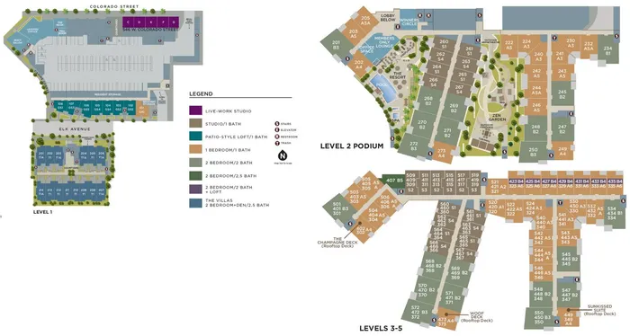 Site Map of Brio Apartments | Brio Apartments | Apartments for rent in Glendale, CA
