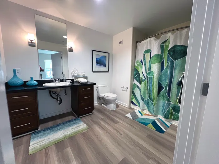 Oversized Restrooms | The Mix at CTR City | Apartments in Anaheim, CA