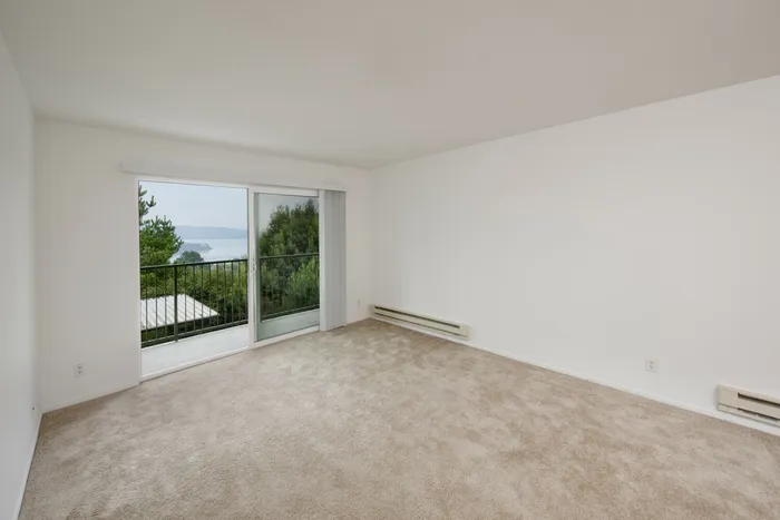 Bay View from Living Space | Summit at Sausalito | Luxury Apartments at Sausalito, CA