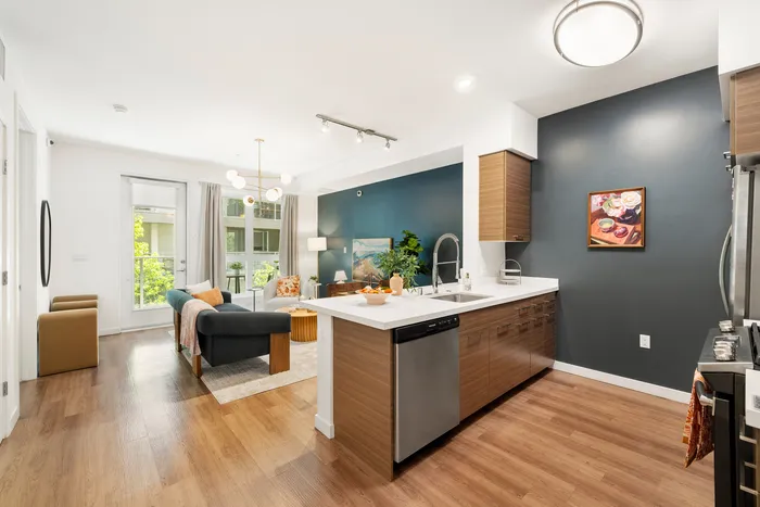 Modern Kitchen | Next on Lex Apartments | Luxury Apartments in Glendale CA