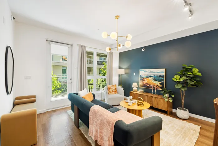 Living Room | Next on Lex Apartments | Luxury Apartments in Glendale CA
