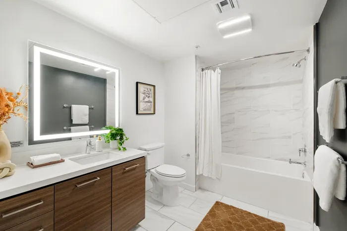 Bathroom | Next on Lex Apartments | Luxury Apartments in Glendale CA