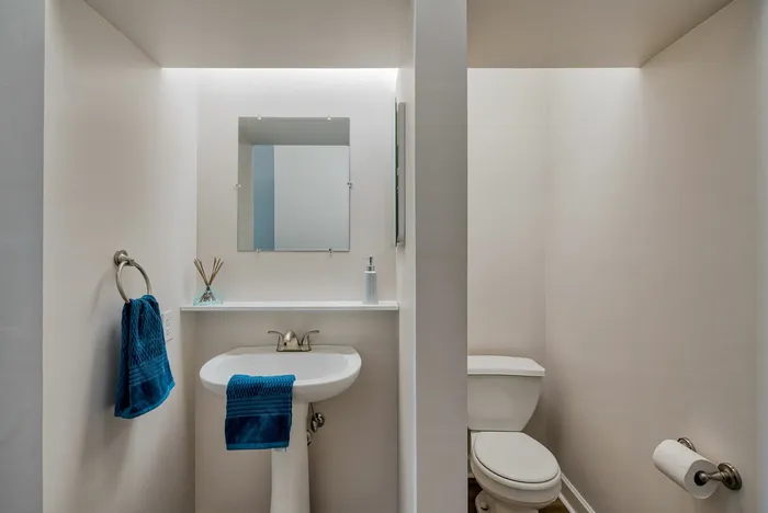 Interior Bathroom Space At Leisure Living