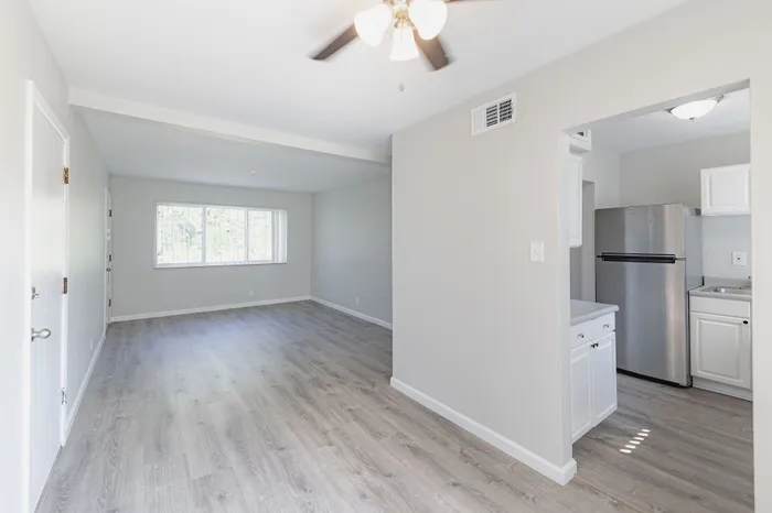 Living Room and Kitchen