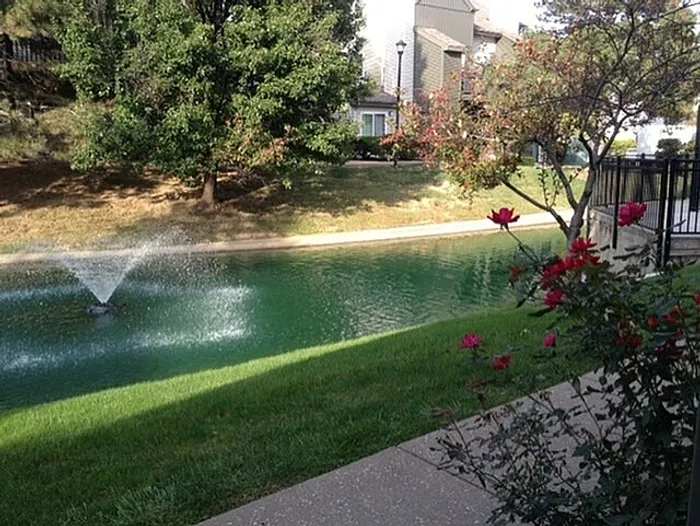 Outdoor Water Feature at Metro On 5th