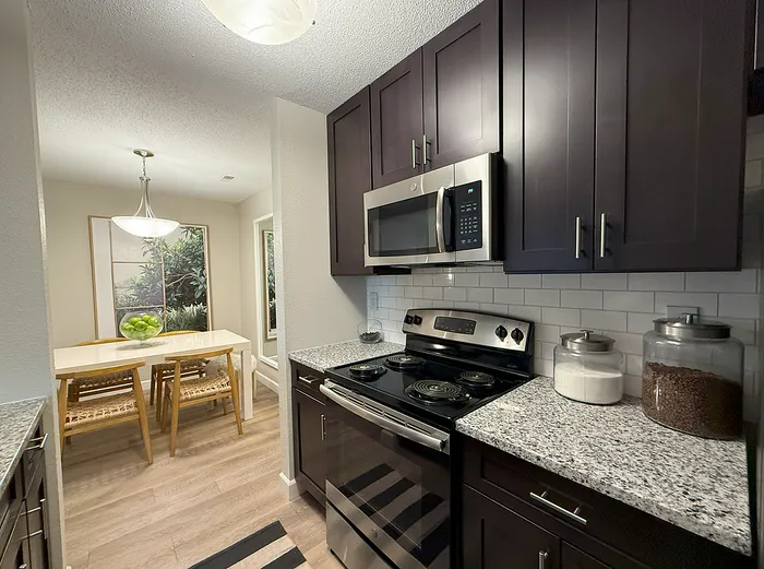 Upgraded Kitchen Interior Metro On 5th