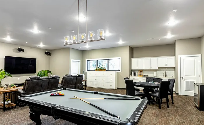 Resident Game Room with Movie Theater