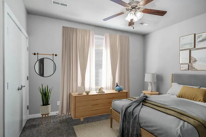 Bedroom Interior at The Edge Luxury Apartments