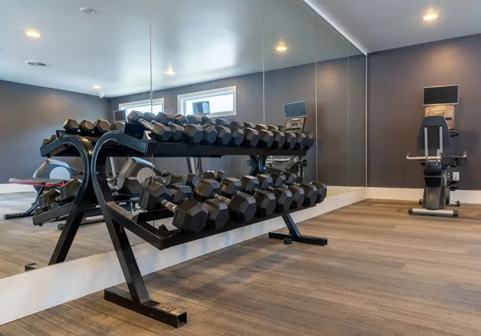Weight Area at Metro On 5th