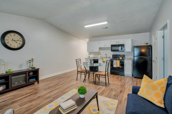 Living And Kitchen Space Leisure Living