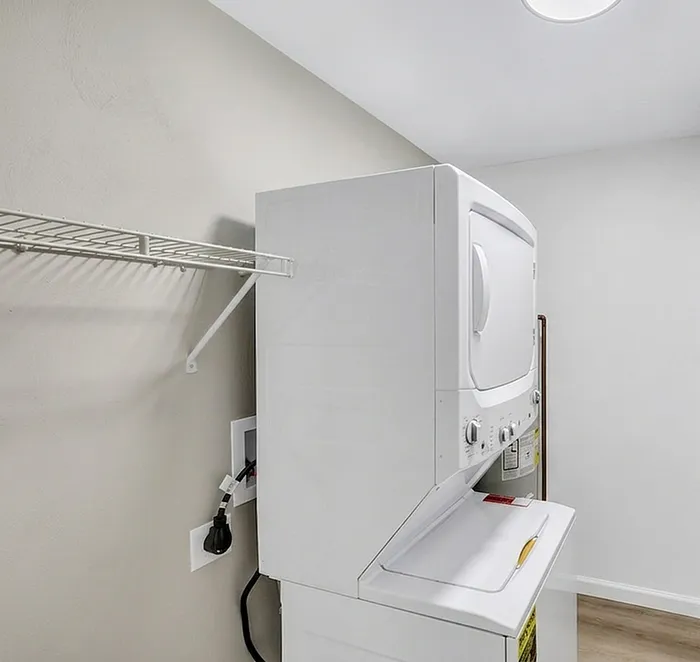 Stacked Washer and Dryer