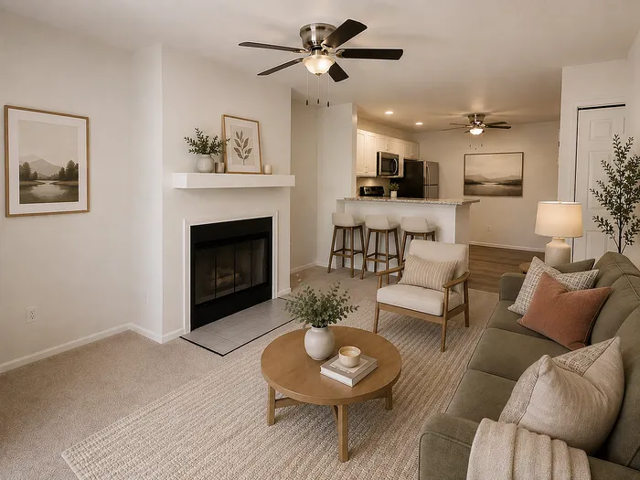 Renovated Living Room
