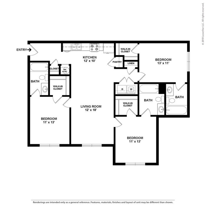 3 bedroom