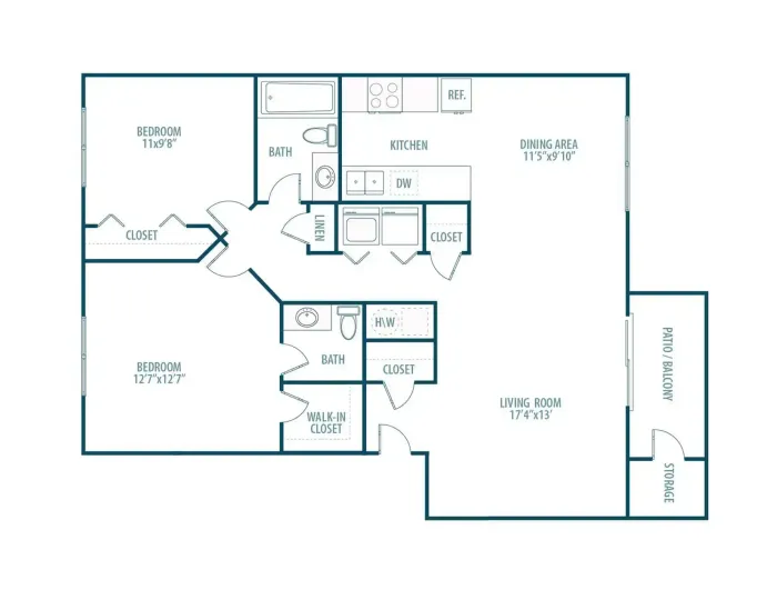 Capaha Floorplan