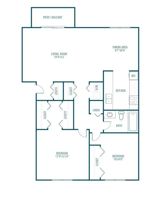 Rhodes Floorplan