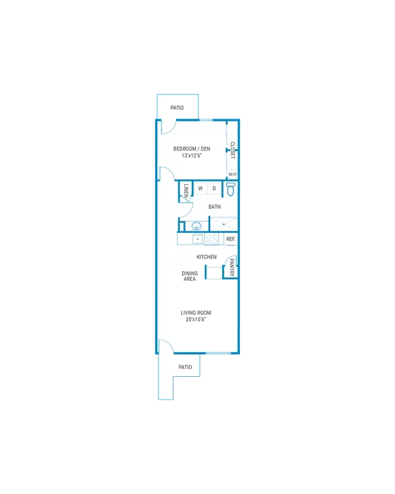 one bedroom