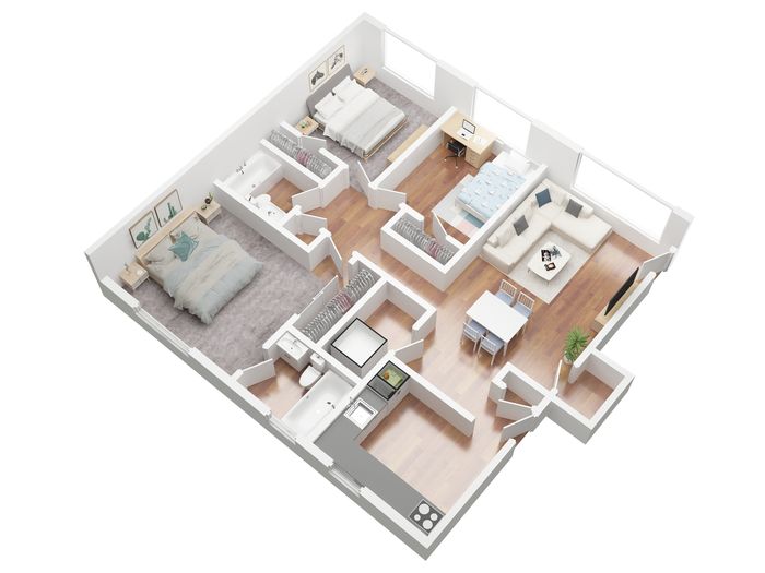Three Bedroom