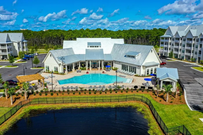 Poolside Entertainment Area