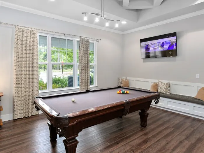 Social Room with Billiard Table