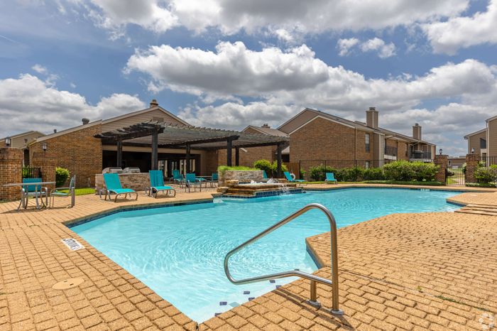 pool and grilling deck