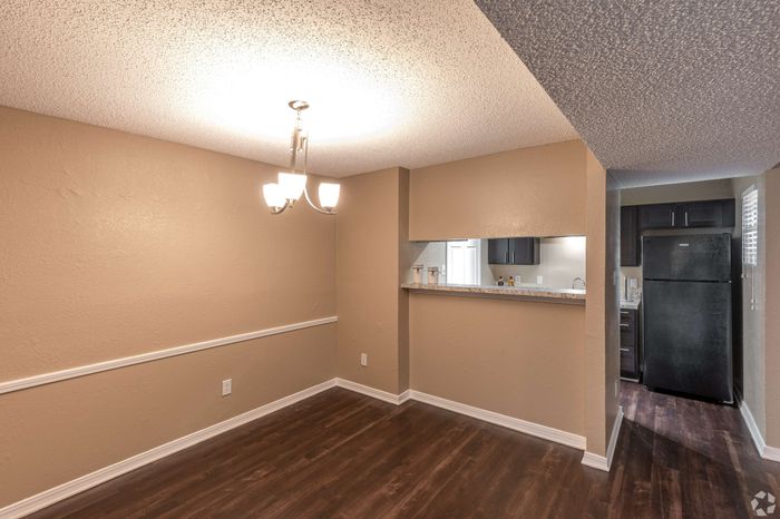 dining room and kitchen