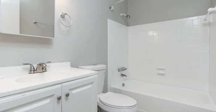 Renovated bathroom