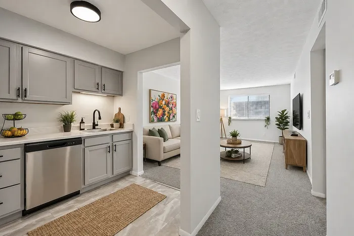 Center Court Apartments - Modern Interior