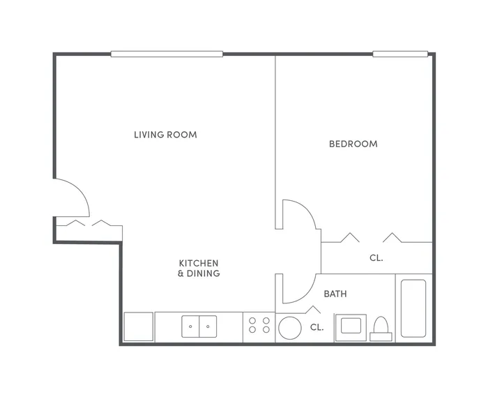 Alexor—1 Bedroom Efficiency