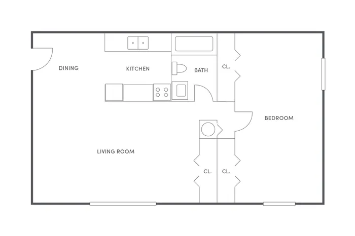 Piccadilly West —1 Bedroom Plus