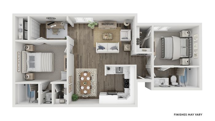 Vilano with Private Patio or Balcony