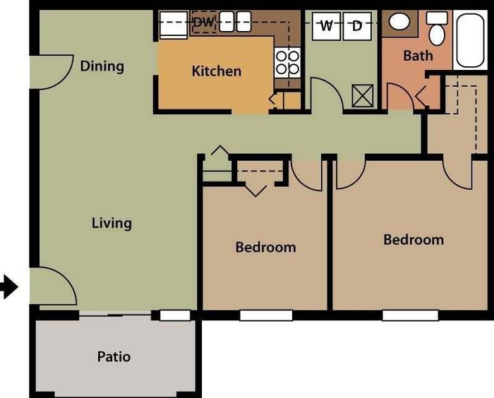 1017 SQ FT