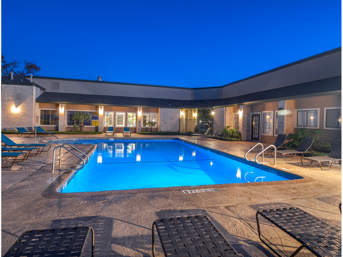 Pool in the Evening