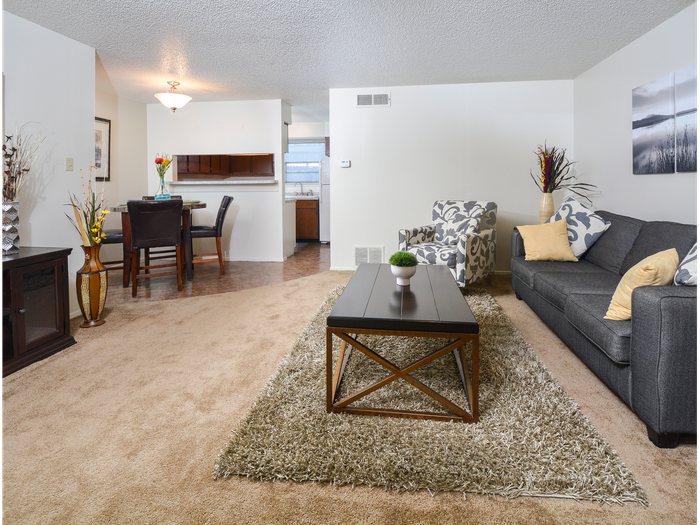 Living Area | Dining Area | Kitchen