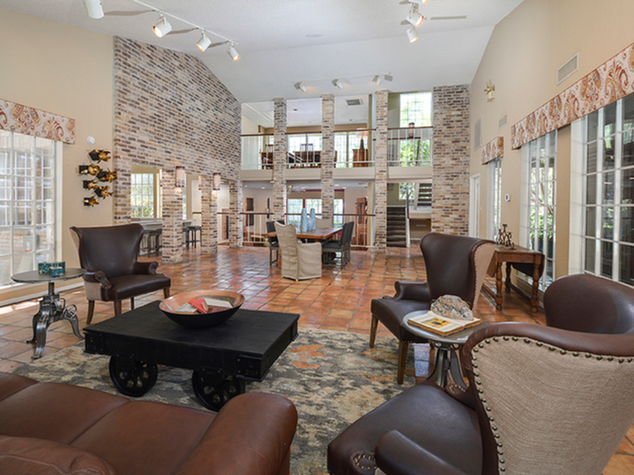 Clubhouse Interior | San Antonio | Oak Springs Apts