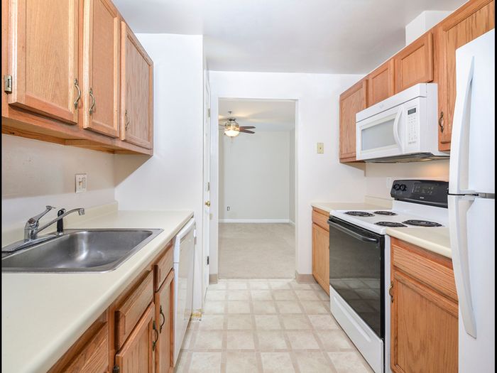 Galley Kitchen | Devonshire Village Apartments