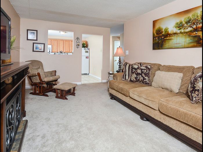 Living Area | Kitchen | Devonshire Village