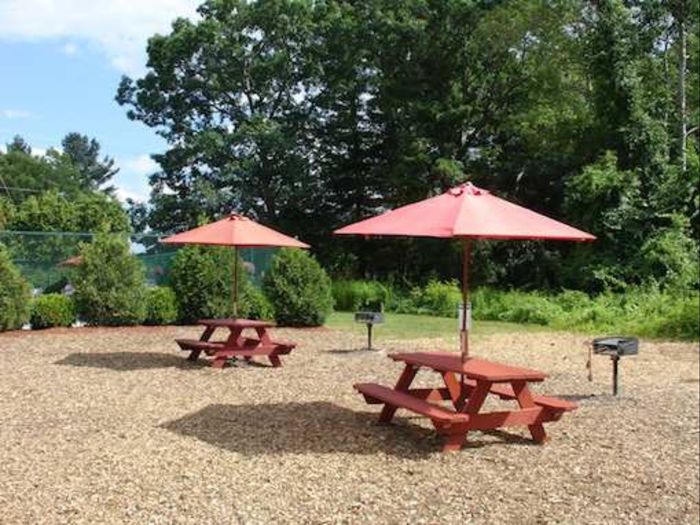 BBQ Area | Picnic Tables | Grills | Devonshire Village Apts