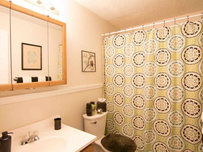 Living Area with Large Window | Haverhill Apts | Churchill Court