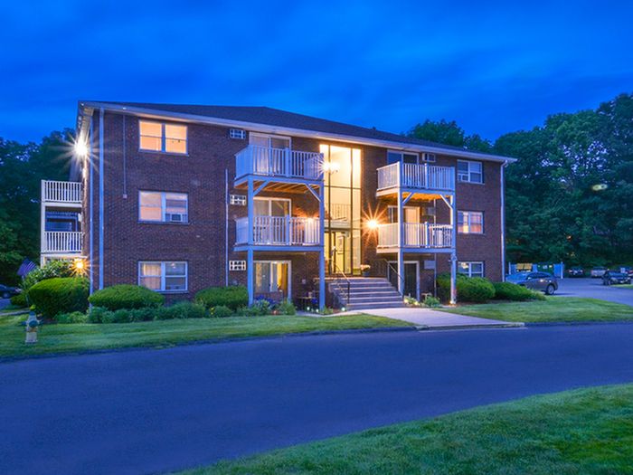 Building in the Evening | Lonvale Gardens | Amesbury Massachusetts