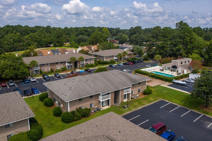 Drone Shot of Branchwood Apartments | Goose Creek SC