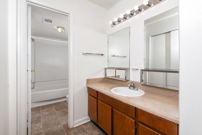 Large Master Bathroom | Two Bedroom Floorplan
