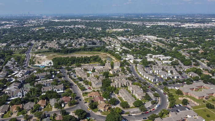 Aerial View of Community