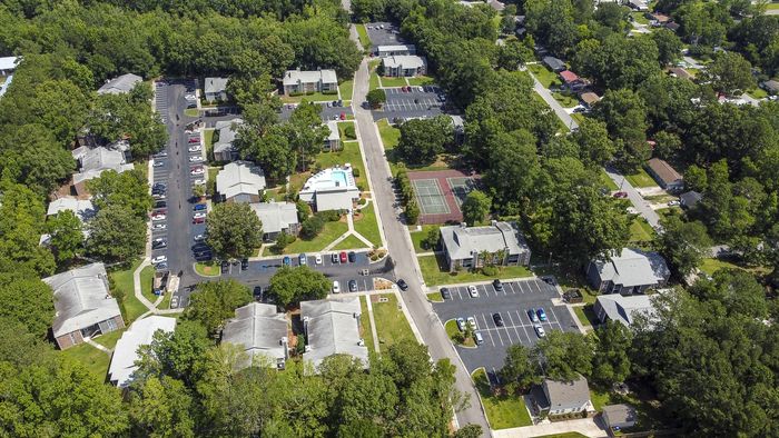 Aerial View of Deer Run Community