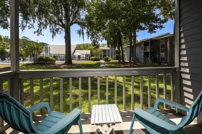 Patio | Chairs | Overlooking Courtyard