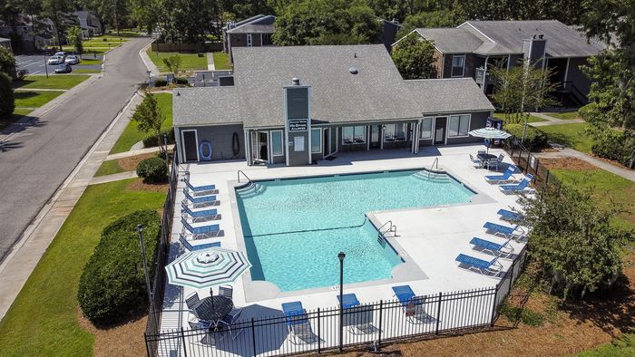 Aerial View of Pool