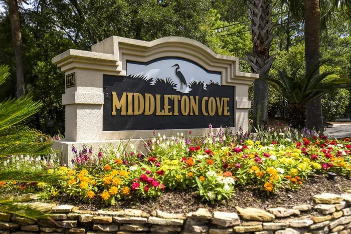 Middleton Cove Apartments | Property Entrance Sign |