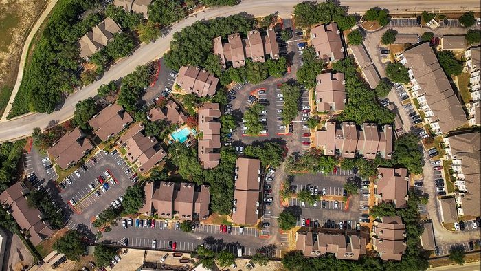 Aerial View of Oak Springs Community