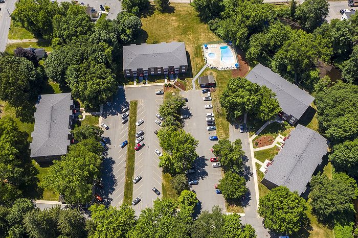 Aerial View of Spruce Knoll