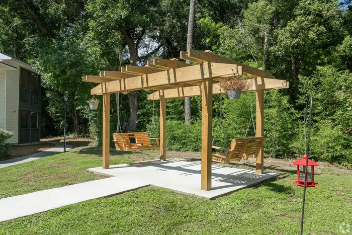 Pergola with Swings