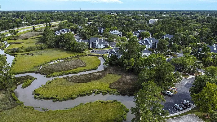 Middleton Cove on the edge of the marsh